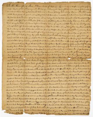 Probated will of Thomas Cornell, 1764