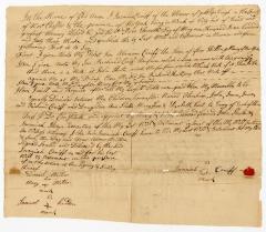 Probated will of Jeremiah Caniff, 1764
