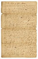 Probated will of Mary DeMilt, 1764