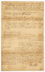 Probated will of Jacob Bresey, 1764