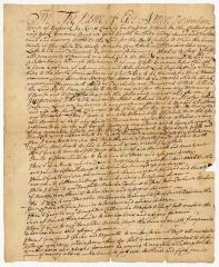Probated will of Abraham Durje, 1764