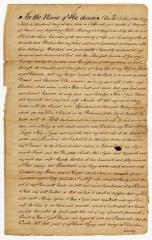 Probated will of Charles Crooke, 1764