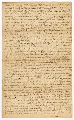 Probated will of Samuel Brush, 1764