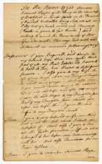 Probated will of Samuel Hopson, 1764