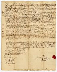 Probated will of James Morgan, 1764