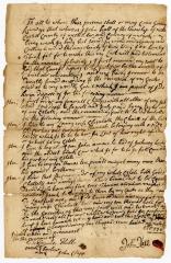 Probated will of John Hall, 1764