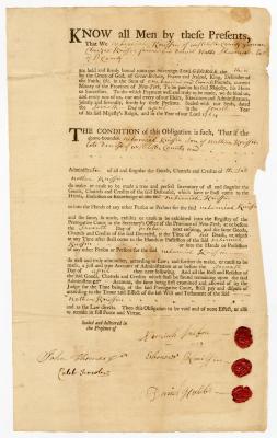 Probated will of Nathan Kniffin, 1764