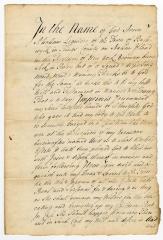 Probated will of Abraham Lequiere, 1764