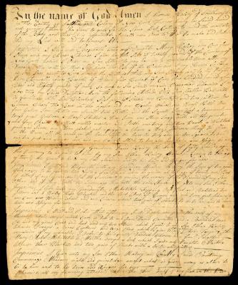 Probated will of Thomas Halsey, 1764