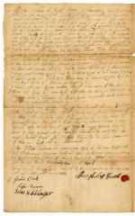 Probated will of Theophilus Howell, 1764