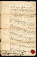 Probated will of Mary Kennedy, 1764