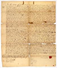 Probated will of John Willson, 1764