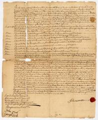 Probated will of John Runnell, 1764