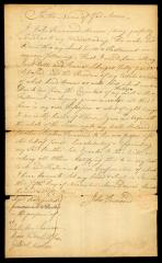 Probated will of John Townsend, 1764