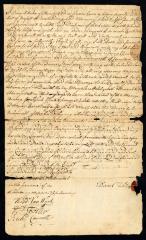 Probated will of Daniel Waters, 1764