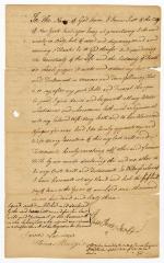 Probated will of James Scott, 1764