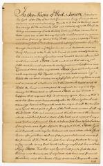 Probated will of Abraham Ten Eyck, 1764