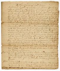 Probated will of Richard Pinfold, 1764