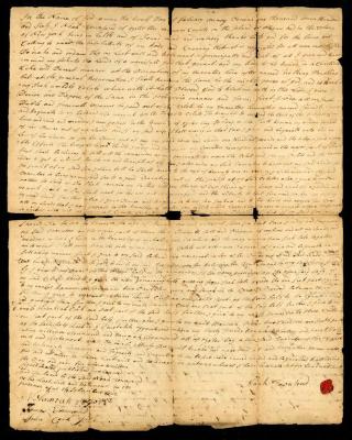 Probated will of Noah Townsend, 1764
