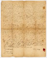 Probated will of John Talmage, 1764