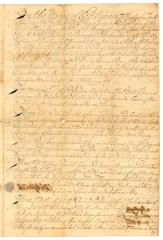 Probated will of Christopher Fell, 1765