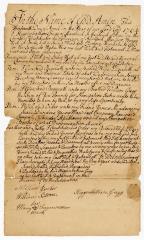 Probated will of Higgenbotham Gregg, 1765