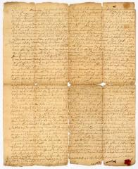 Probated will of John Hallock, 1765