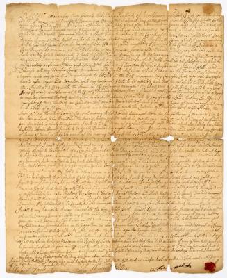 Probated will of John Hallock, 1765