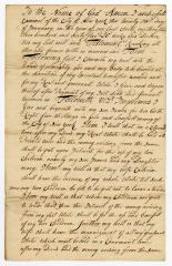 Probated will of Archibald Campbell, 1765