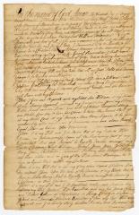 Probated will of James Collard, 1765