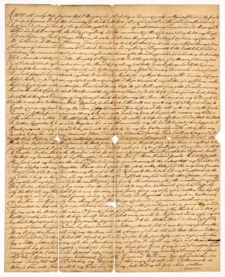 Probated will of Wright Coles, 1765