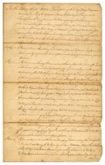 Probated will of James Palden, 1765
