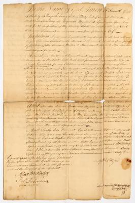 Probated will of James McGrath, 1765