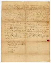 Probated will of William Hallock, 1765