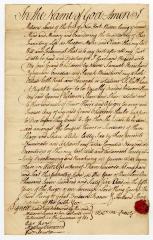 Probated will of Meliora Lewis, 1765