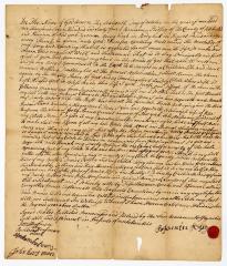 Probated will of Benjamin Kelsey, 1765