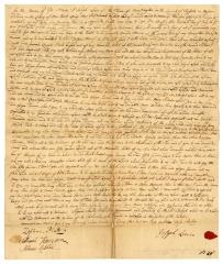 Probated will of Joseph Lewis, 1765