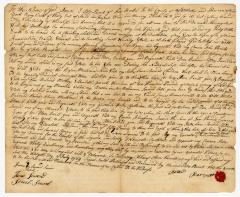 Probated will of Peter Parcutt, 1765