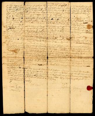 Probated will of Ephraim Raymond, 1765