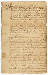 Probated will of Cornelius Quackenbush, 1765
