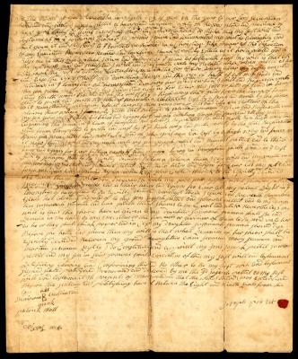 Probated will of Joseph Pettit, 1765