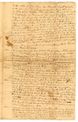 Probated will of Elisha Budd, 1766