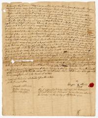 Probated will of Adreyon Albertis, 1766