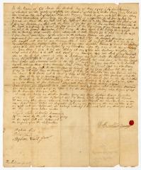 Probated will of Richard Youngs, 1765
