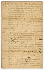 Probated will of John Shaw, 1765