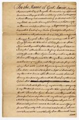 Probated will of William Heysham, 1766
