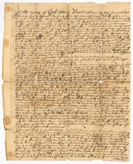 Probated will of Hercules Lent, 1766