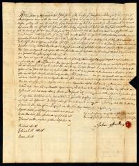 Probated will of John Forbus, 1766