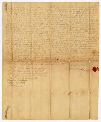 Probated will of Anthony Hill, 1766