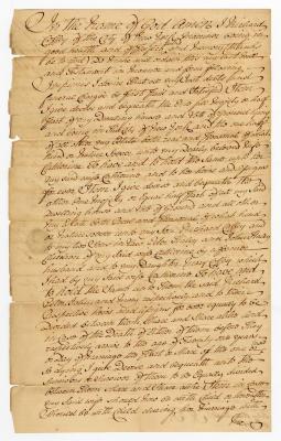 Probated will of Richard Coffey, 1766